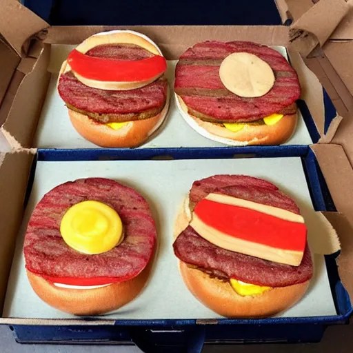 burger with buns made out of pizza boxes Stable Diffusion OpenArt