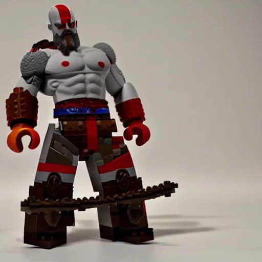 kratos from god of war, lego set Stable Diffusion OpenArt