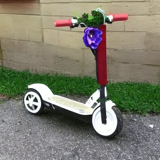 floral scooter, craigslist photo Stable Diffusion OpenArt