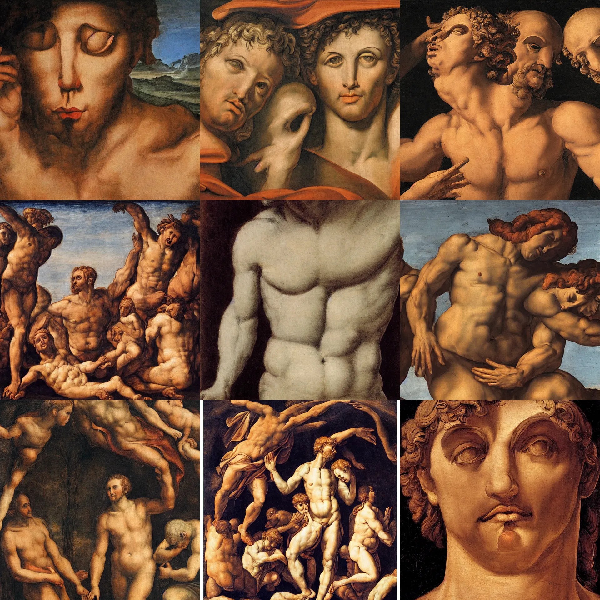 explainability explained an apollonian and dionysian Stable Diffusion