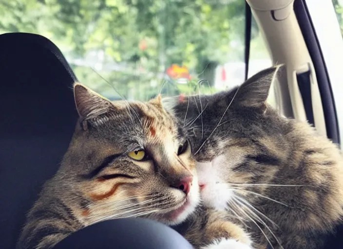 a cat as an uber driver Stable Diffusion OpenArt