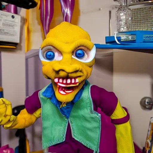 Freddy Freaker puppet in the backrooms Stable Diffusion OpenArt