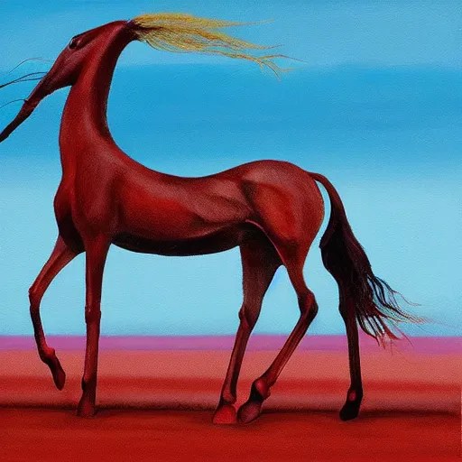 long horse trevor henderson Stable Diffusion