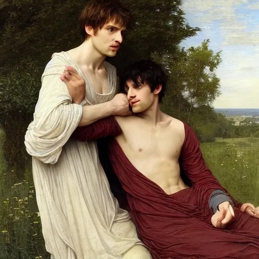 Colin And Bradley James Kiss