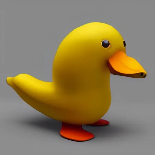 banana duck 8k high resolution, super detailed peeled Stable
