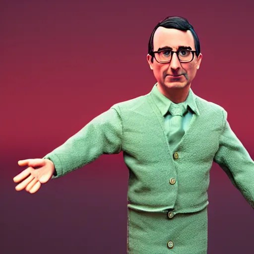 john oliver action figure, mint condition, 3 d octane Stable