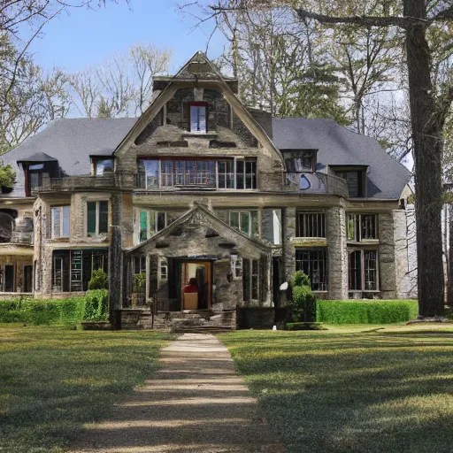 lake joseph kevin o leary house Stable Diffusion