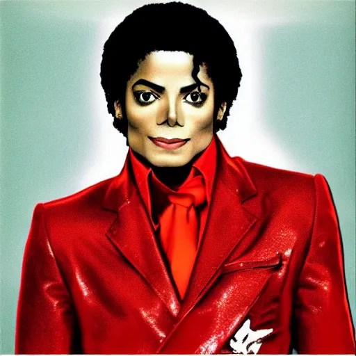 40 year old Michael Jackson 2001 decade album cover Stable Diffusion