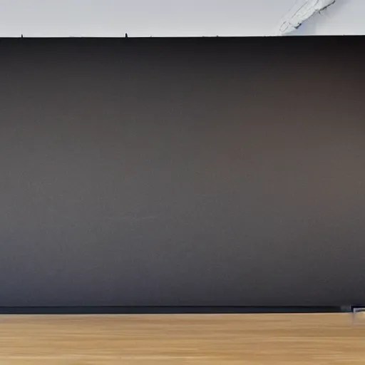 vantablack wall by clyfford still, behance, lyrical Stable Diffusion