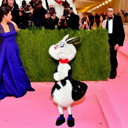 photo of bugs bunny at the met gala Stable Diffusion OpenArt