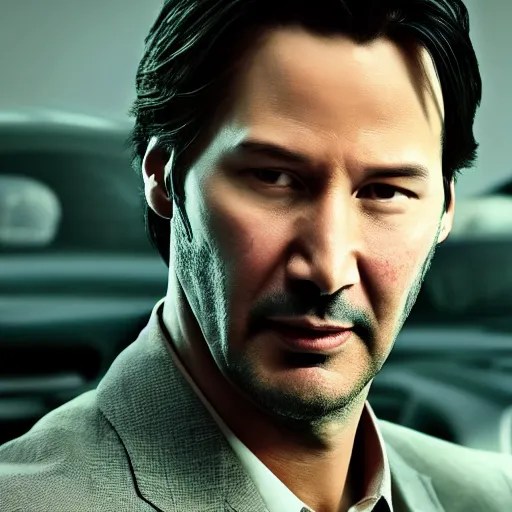keanu reaves as car salesman, stunning, hyper Stable Diffusion OpenArt