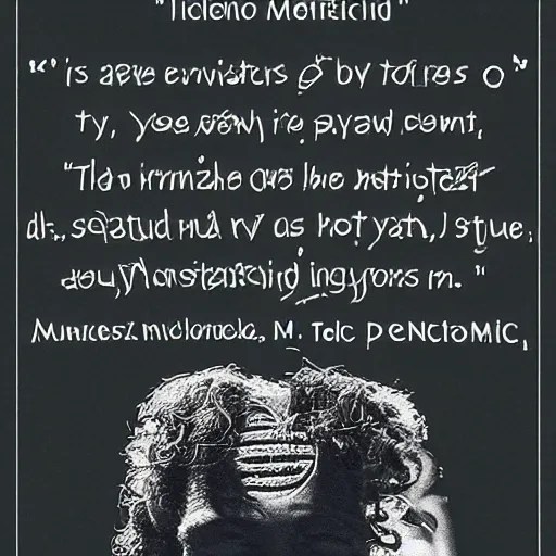 terence mckenna photo with inspirational quote Stable Diffusion OpenArt