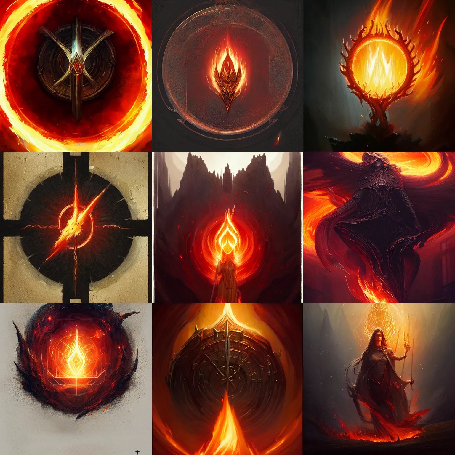 holy fire spell art, elden ring, fantasy game spell Stable Diffusion