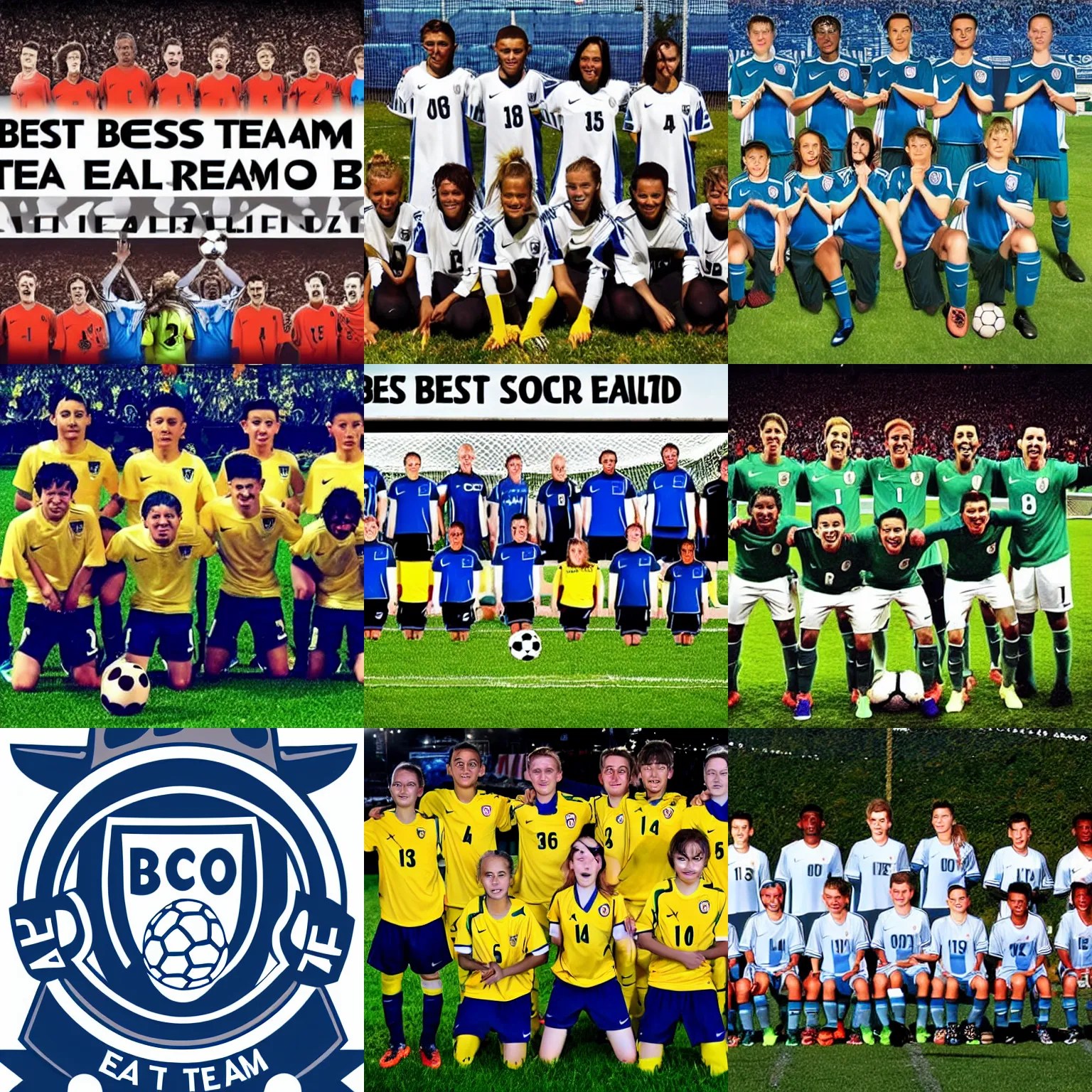 best soccer team in the world Stable Diffusion