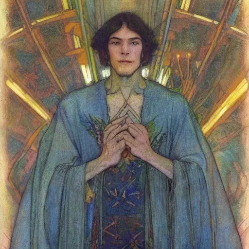the flower prince, by jessie willcox smith and donato Stable