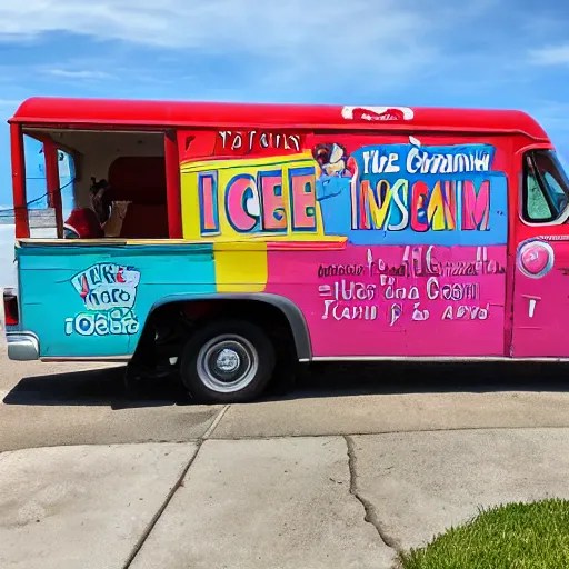 the ice cream truck is coming for you Stable Diffusion OpenArt