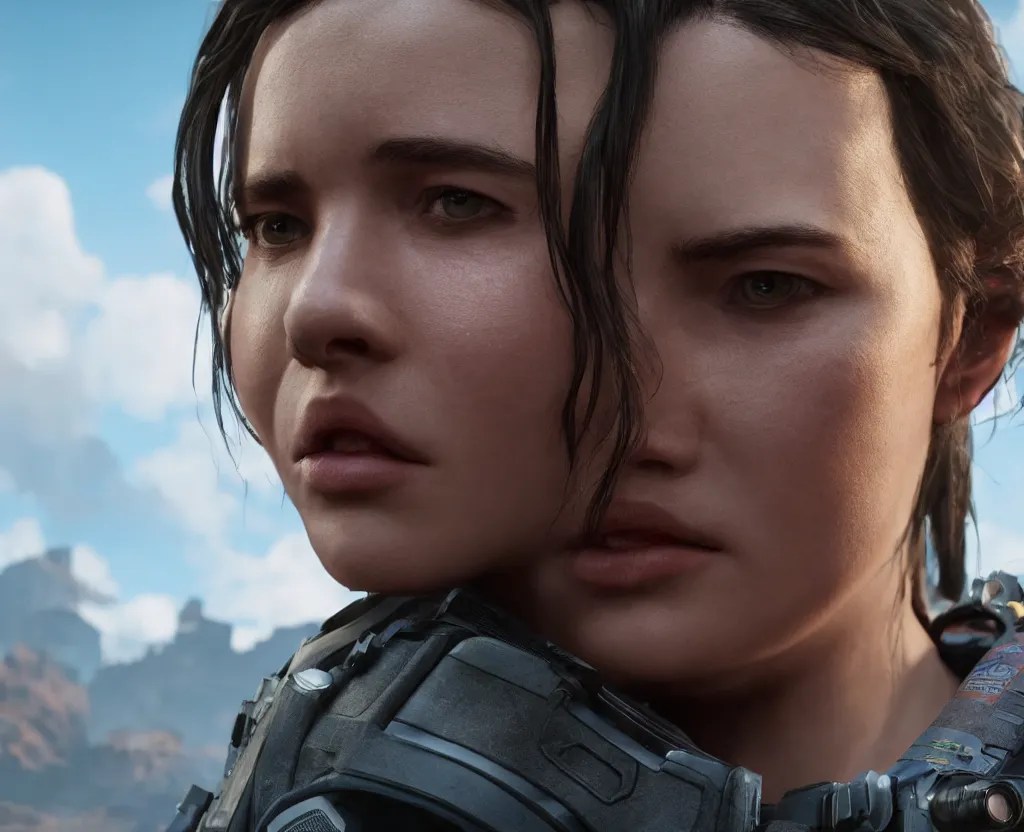 vfx color film closeup portrait, apex legends team Stable Diffusion