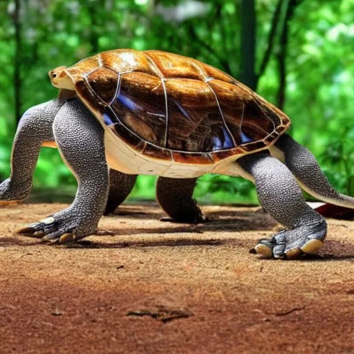 kangaroo turtle hybrid Stable Diffusion
