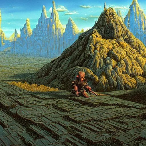 a matte painting by Michael Whelan Stable Diffusion OpenArt