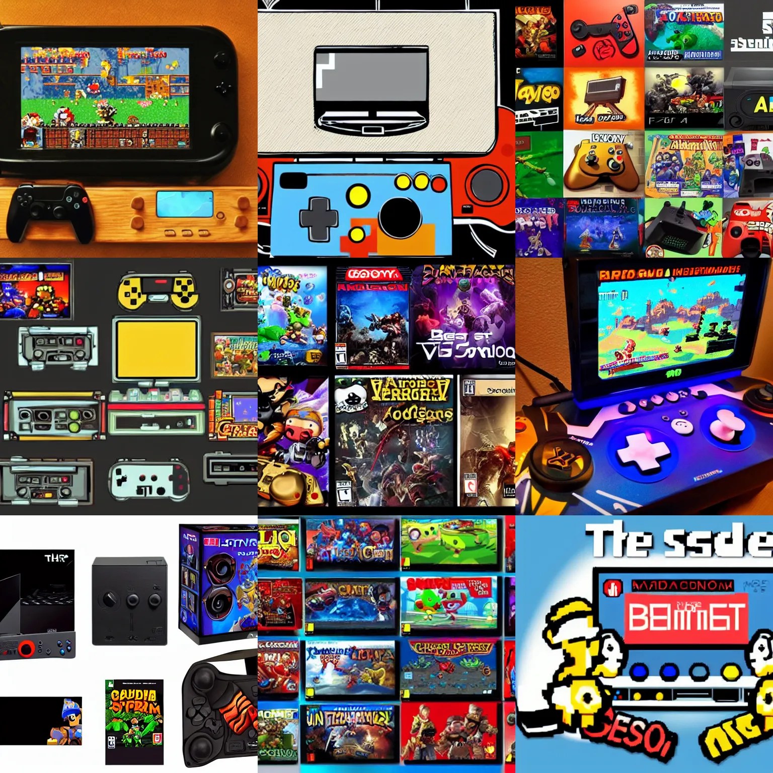 the best video game system Stable Diffusion OpenArt