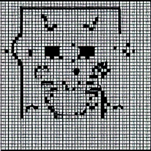 ascii art of a cat with a machine gun Stable Diffusion