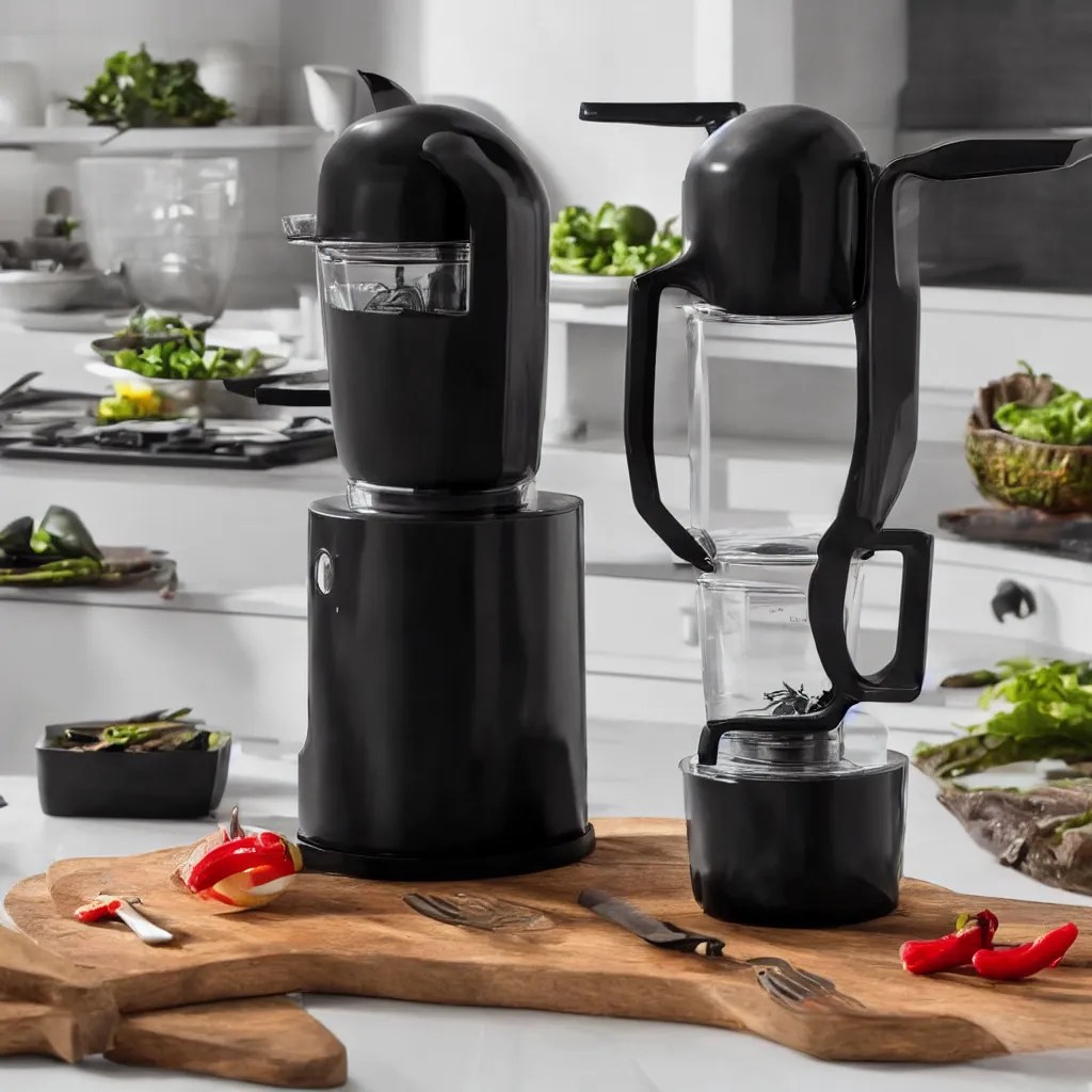 blender kitchen appliance shaped like a xenomorph, Stable Diffusion