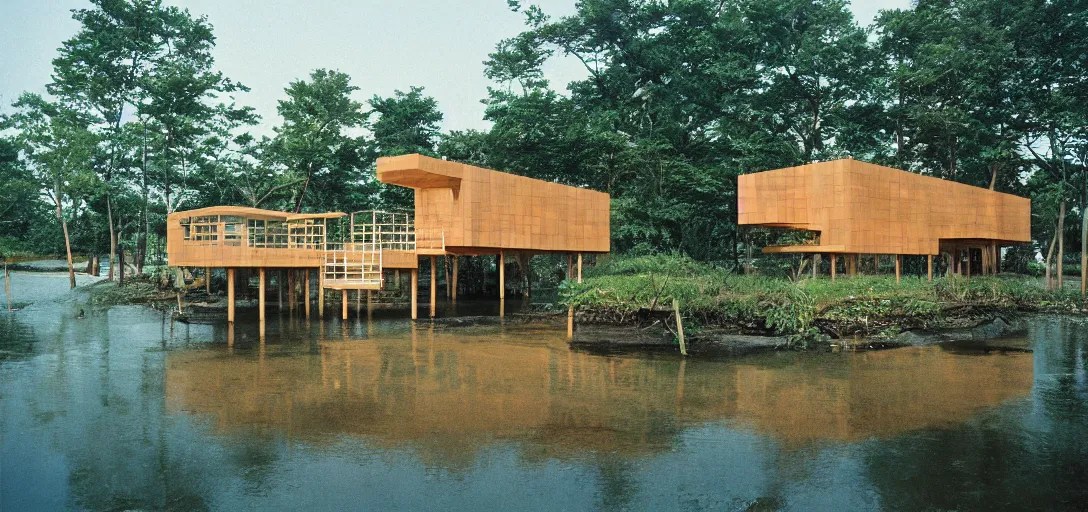 stilt house designed by im pei. fujinon premista 1 9 Stable Diffusion OpenArt