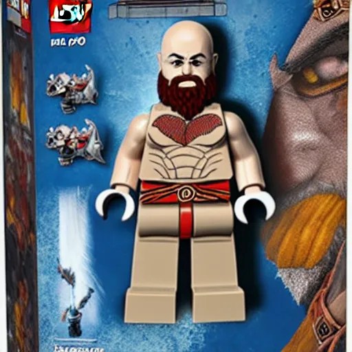 kratos from god of war, lego set Stable Diffusion OpenArt