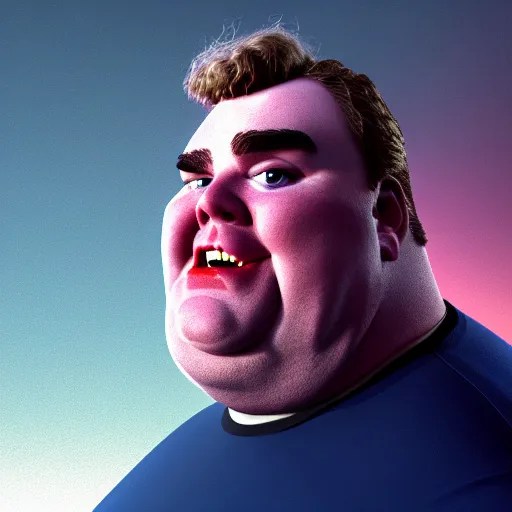 portrait of john candy suffering, john candy crying, Stable Diffusion