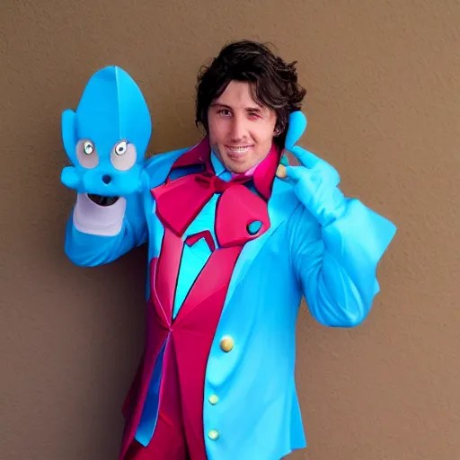 ham in a cyan among us costume Stable Diffusion OpenArt