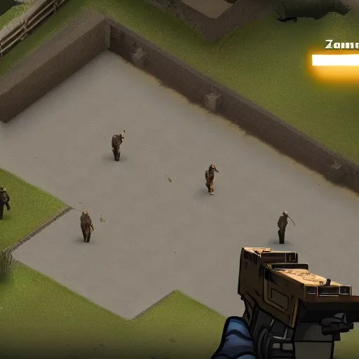 Project Zomboid with improved graphics, actual | Stable Diffusion