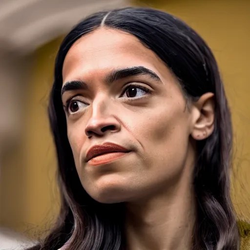 marble statue Alexandria OcasioCortez 4k, UHD, Stable Diffusion OpenArt