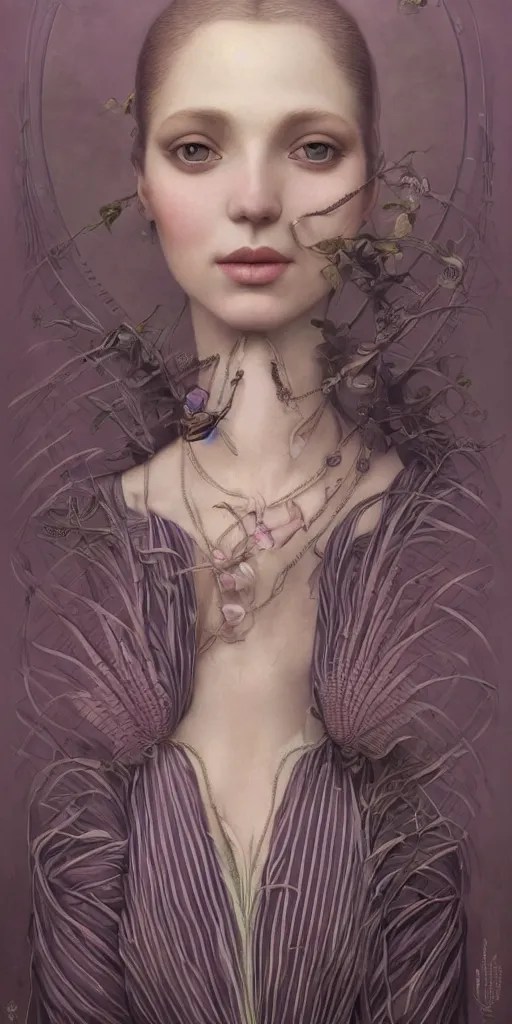 a beautiful hyperrealistic solarpunk portrait pose of Stable