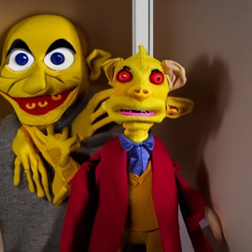 Freddy Freaker puppet in the backrooms Stable Diffusion OpenArt