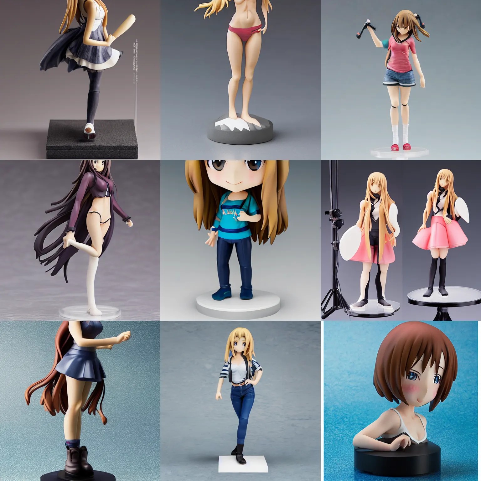 anime figurine of sydney sweeney, studio lighting, Stable Diffusion