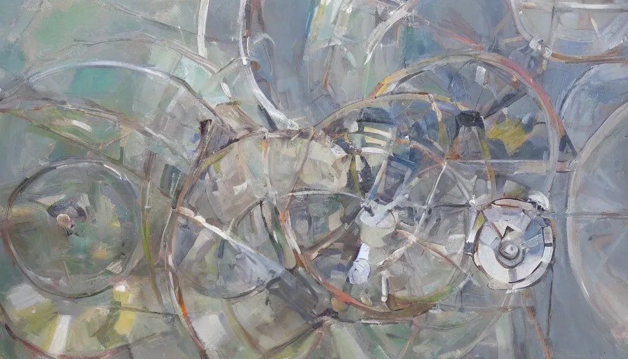 perpetual motion machine, oil painting Stable Diffusion OpenArt