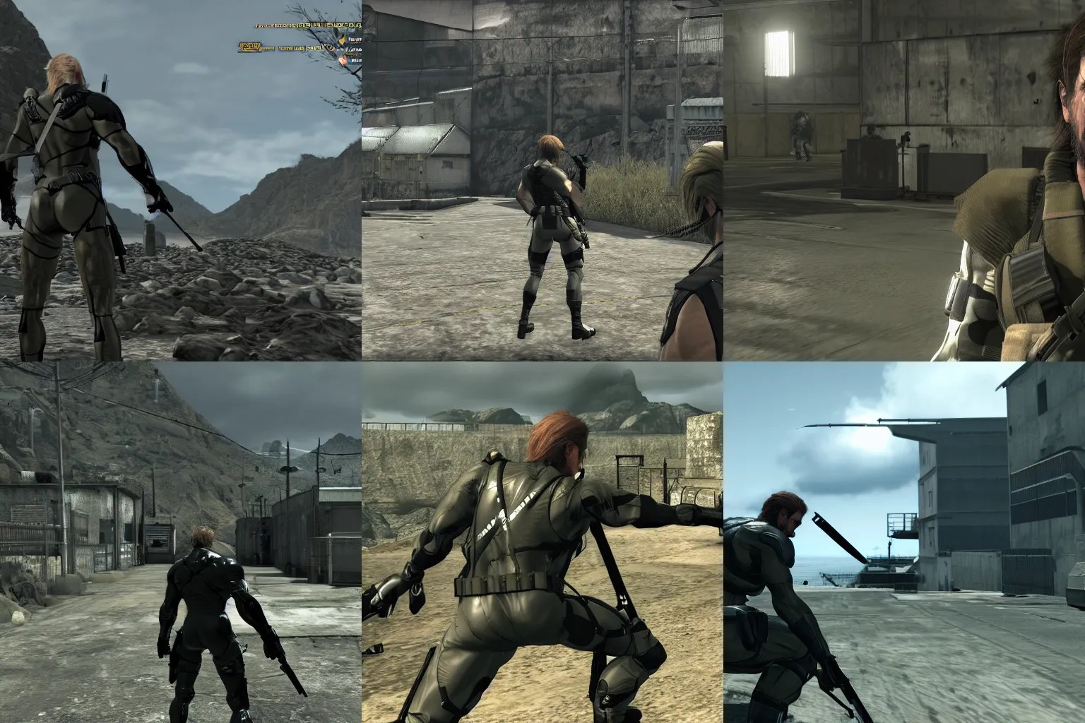 Metal Gear Solid 6 ingame screenshot 4k max settings Stable Diffusion OpenArt