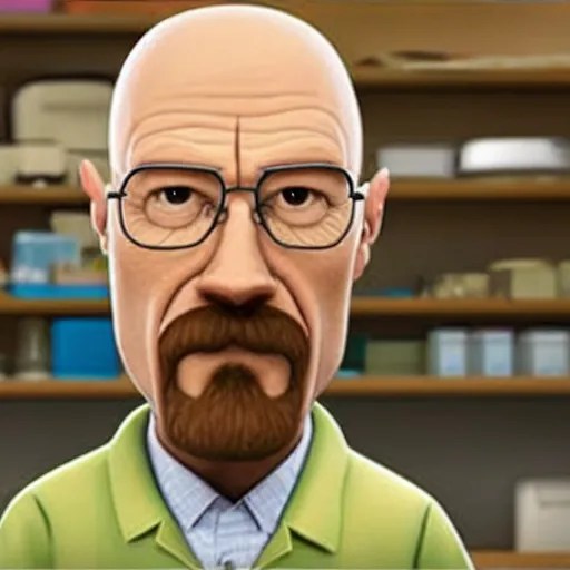 walter white as a pixar character Stable Diffusion OpenArt