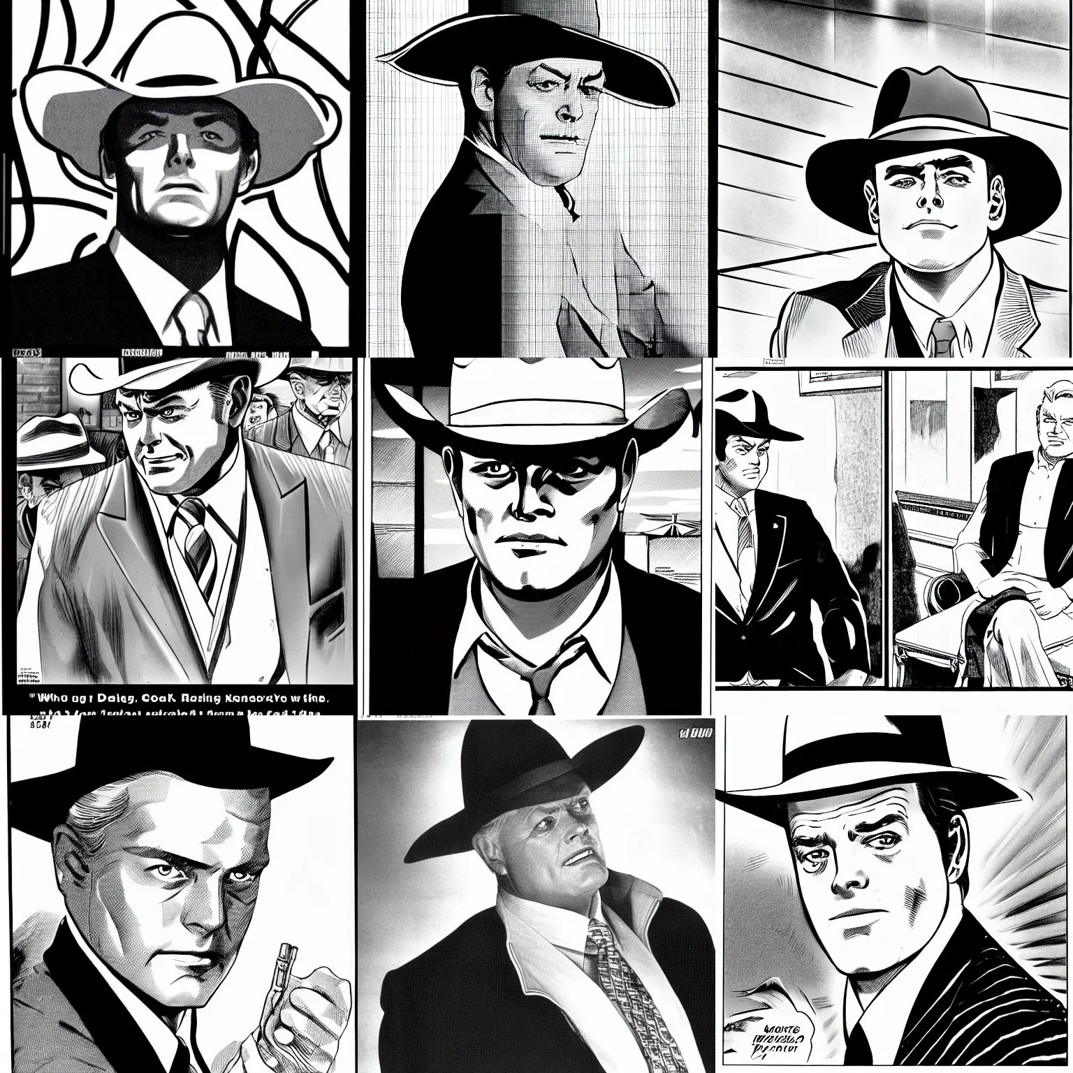 who shot jr ewing from dallas, looking away, as a Stable Diffusion