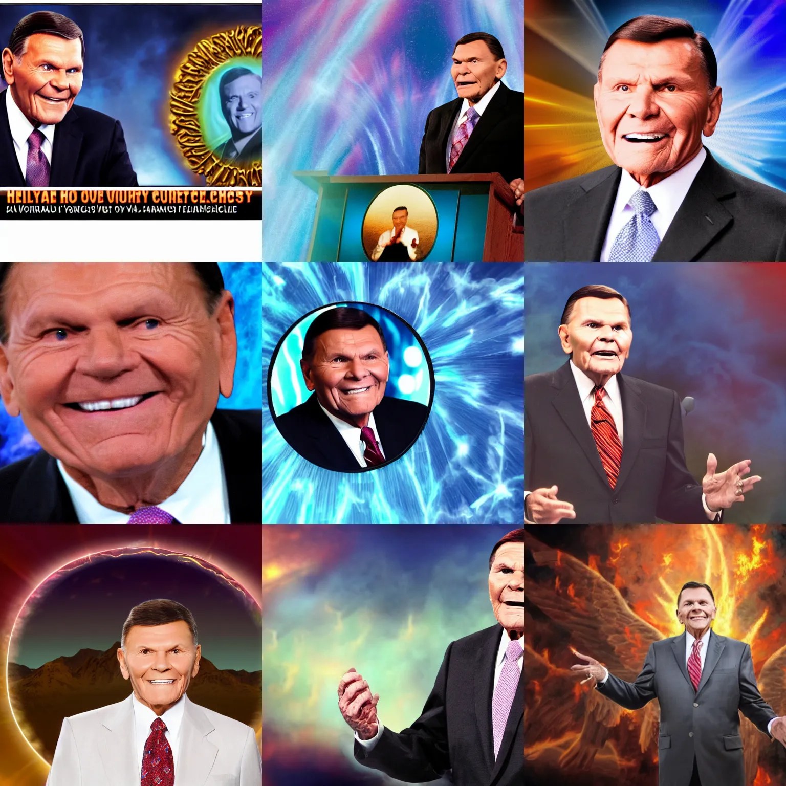 high quality photo of christian televangelist Stable