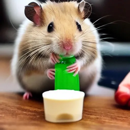 a hamster smoking weed Stable Diffusion OpenArt
