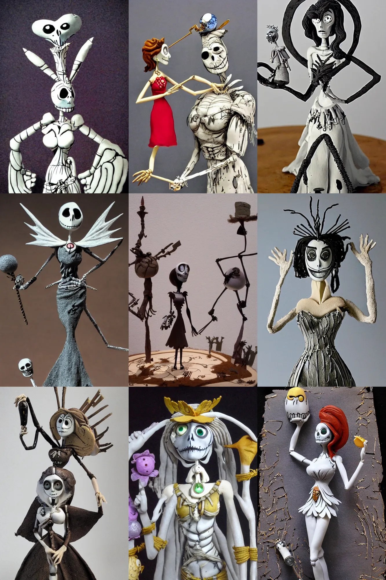 Greek Goddess Athena in Tim Burton's Nightmare Before Stable