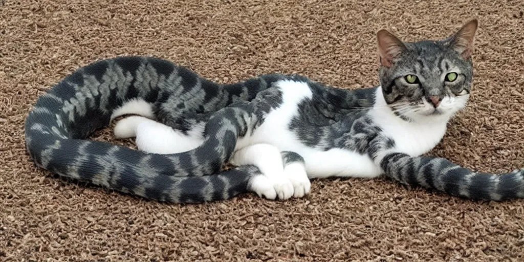 snake cat hybrid Stable Diffusion