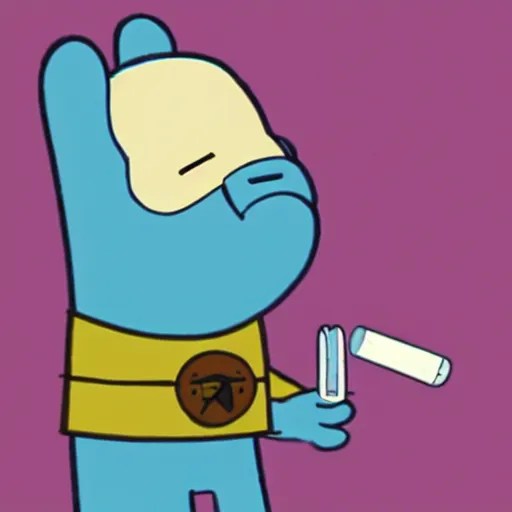 finn ( adventure time ) smoking a cigarette Stable Diffusion OpenArt