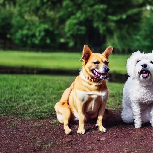 dog best friends Stable Diffusion OpenArt