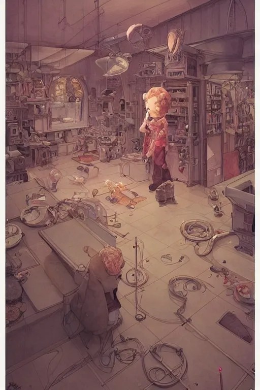 the ego separates, by Moebius!!, by Mattias Adolfsson, Stable