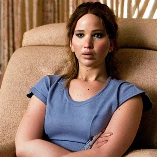 Promo picture of Jennifer Lawrence as Meadow Soprano Stable Diffusion