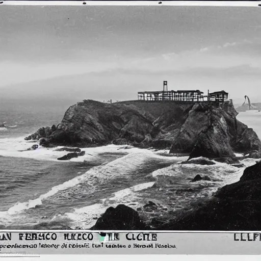 San Francisco's iconic Cliff House before it was Stable Diffusion