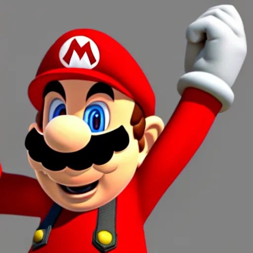 super mario, 3 d rendered in unreal engine 5, studio | Stable Diffusion