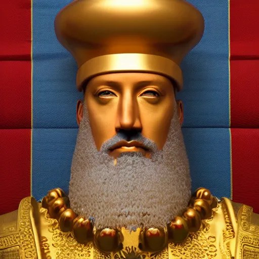 Portrait of King Solomon in a photorealistic style, Stable Diffusion OpenArt